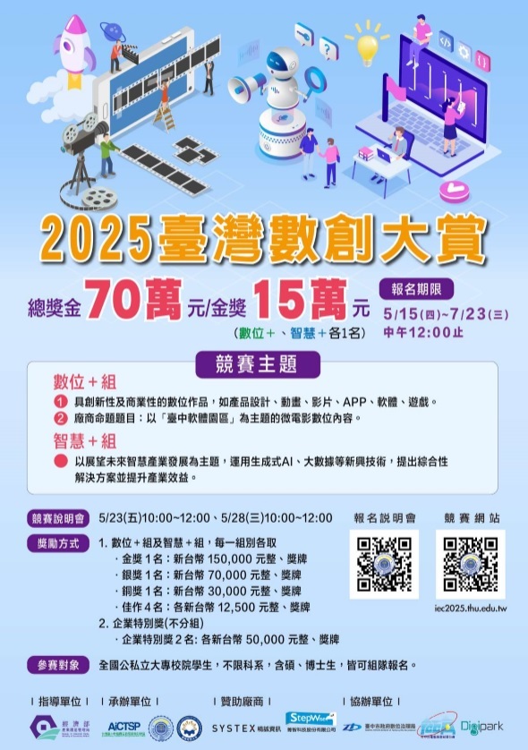 2025臺灣數創大賞